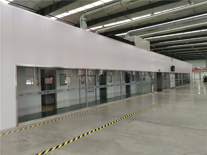 新能源喷涂设备生产线